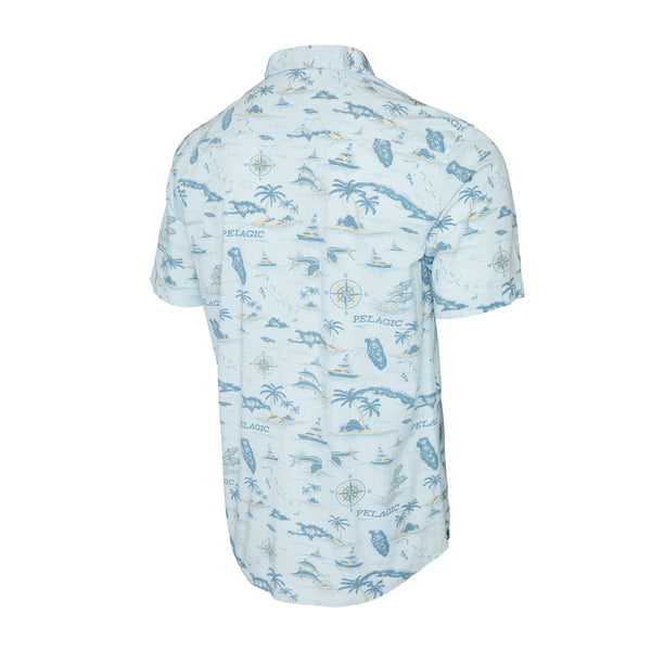 Pelagic Knockdown Woven Button Up Shirt - Dogfish Tackle & Marine
