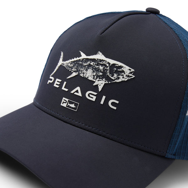 Pelagic Echo Gyotaku Performance Trucker - Dogfish Tackle & Marine