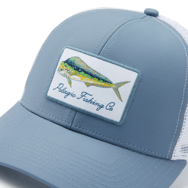 Pelagic Offshore Goione Mahi Low Profile Trucker Hat - Dogfish Tackle & Marine