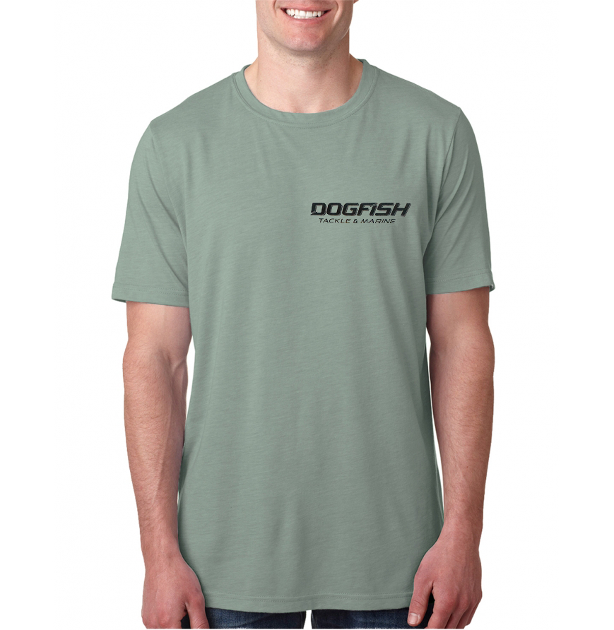 Dogfish Short Sleeve T-Shirt Life Is A Beach Logo - Dogfish Tackle & Marine