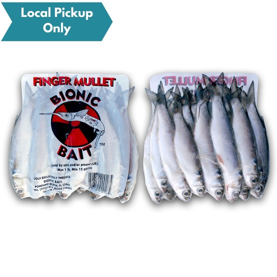 Frozen Finger Mullet 12CT (In Store Pick Up Only NO SHIPPING) - Dogfish Tackle & Marine