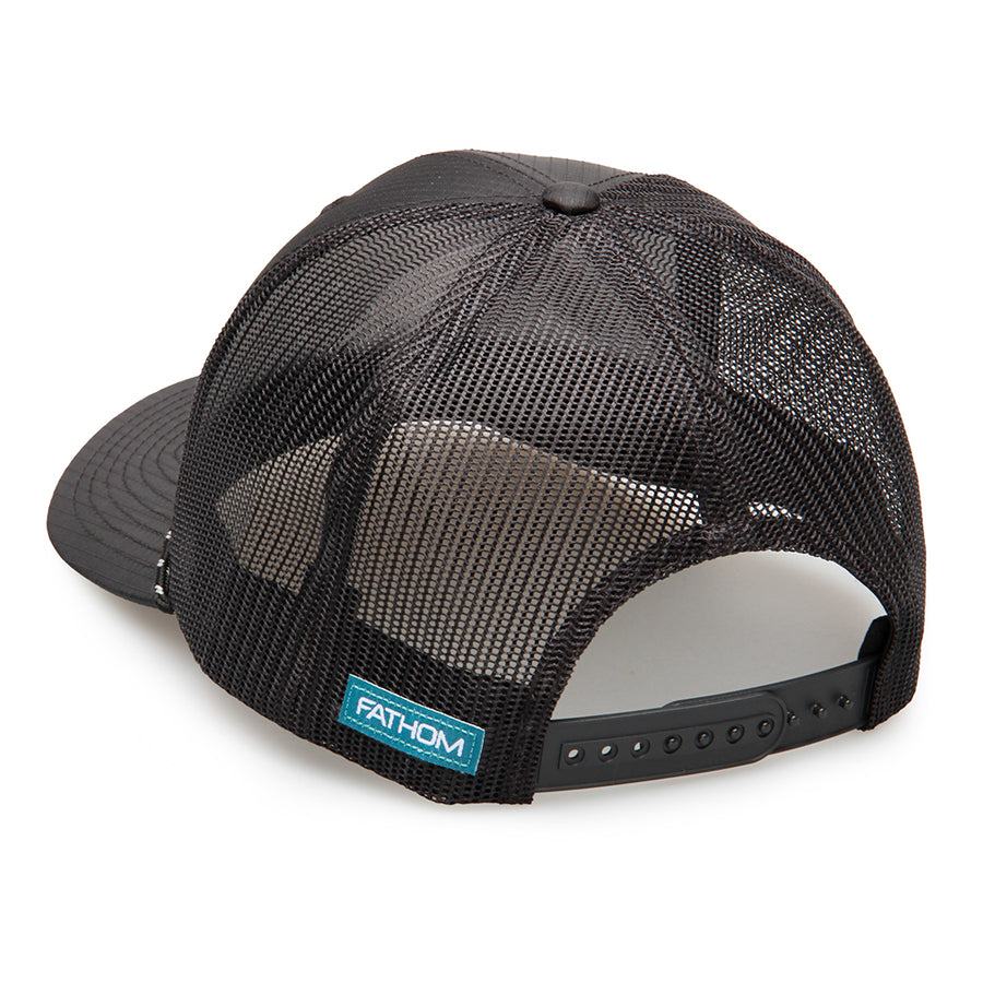 Fathom Sounder Black Hat - Dogfish Tackle & Marine