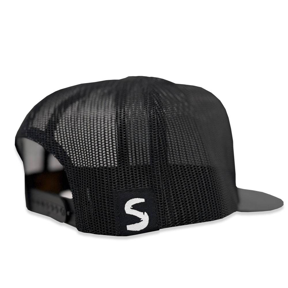 Salinity Flounder Gyotaku Patch Hat - Dogfish Tackle & Marine