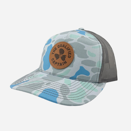 The Qualified Captain Prop Patch Trucker Hat - Dogfish Tackle & Marine