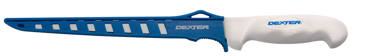 Dexter Outdoors 8 inch Softgrip Flexible Fillet Knife With Edge Guard - Dogfish Tackle & Marine