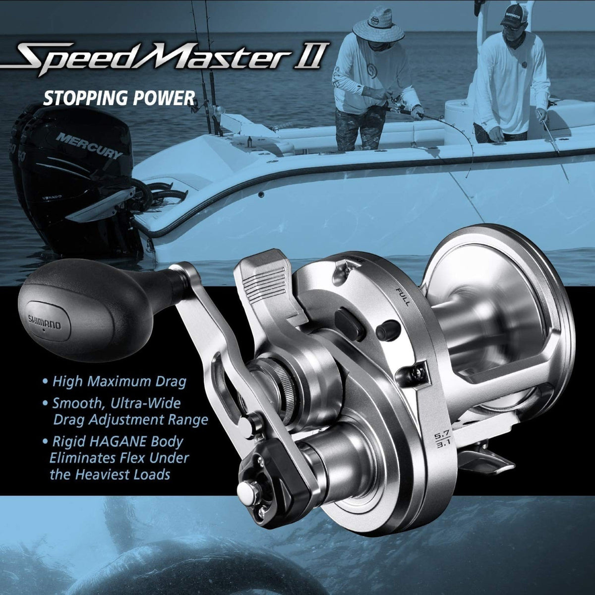 Shimano Speedmaster Lever Drag Conventional Reels - Dogfish Tackle & Marine