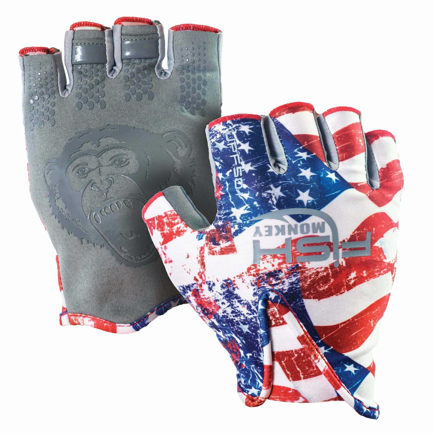 Fish Monkey Stubby Enhanced Grip Sun Protection Fishing Glove - Dogfish Tackle & Marine
