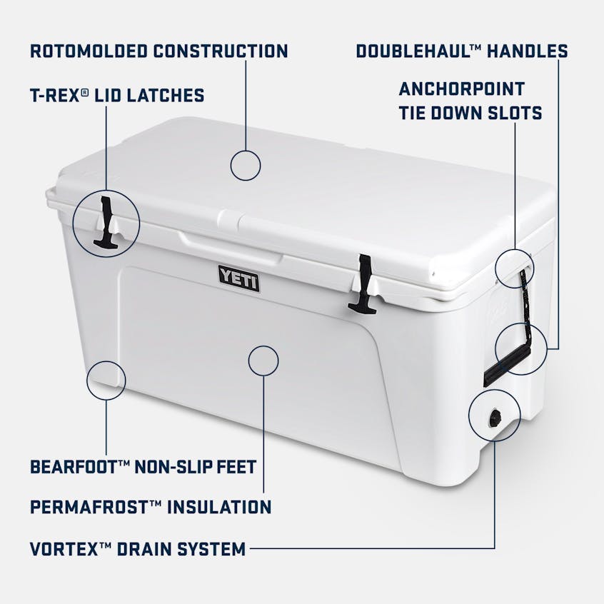 YETI® Tundra 125 Hard Cooler - Dogfish Tackle & Marine