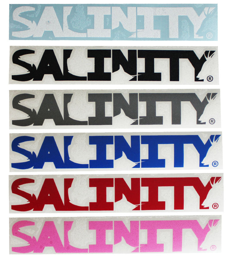 Salinity Vinyl Sticker