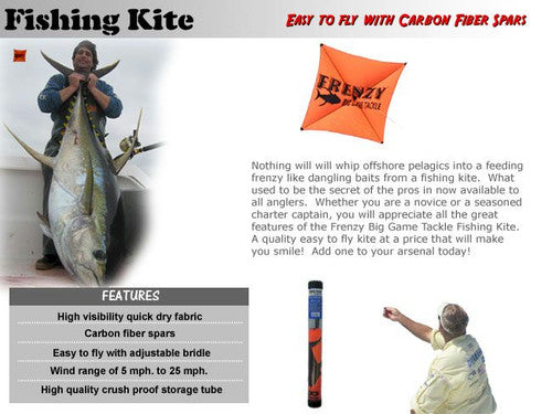 FRENZY BIG GAME FISHING KITE - Dogfish Tackle & Marine