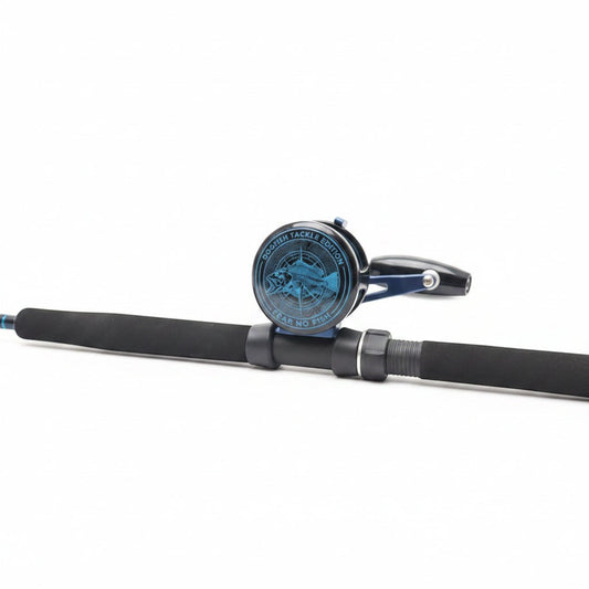 Dogfish Stik Limited Edition Jigging Rod & Accurate Valiant V2 Fear No Fish Edition Conventional Reel Combo - Dogfish Tackle & Marine