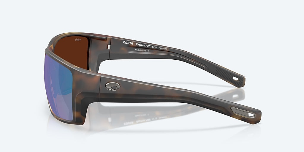 Costa Reefton PRO Polarized Sunglasses in Gold Mirror - Dogfish Tackle & Marine