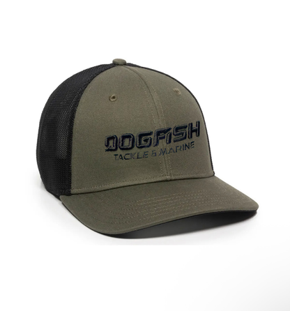Dogfish Tackle & Marine Logo Mesh Back Hat - Dogfish Tackle & Marine