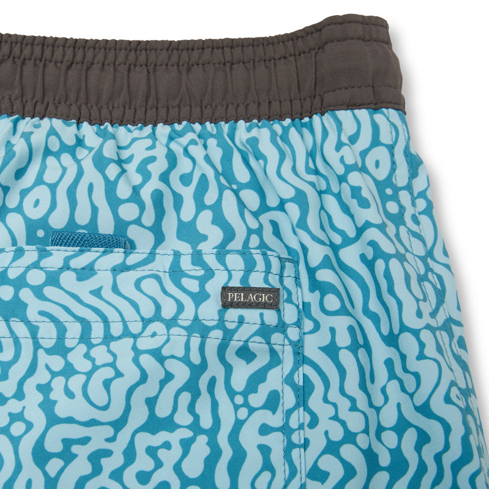 Pelagic Leiday Elastic Waist Lined Shorts 17" - Dogfish Tackle & Marine