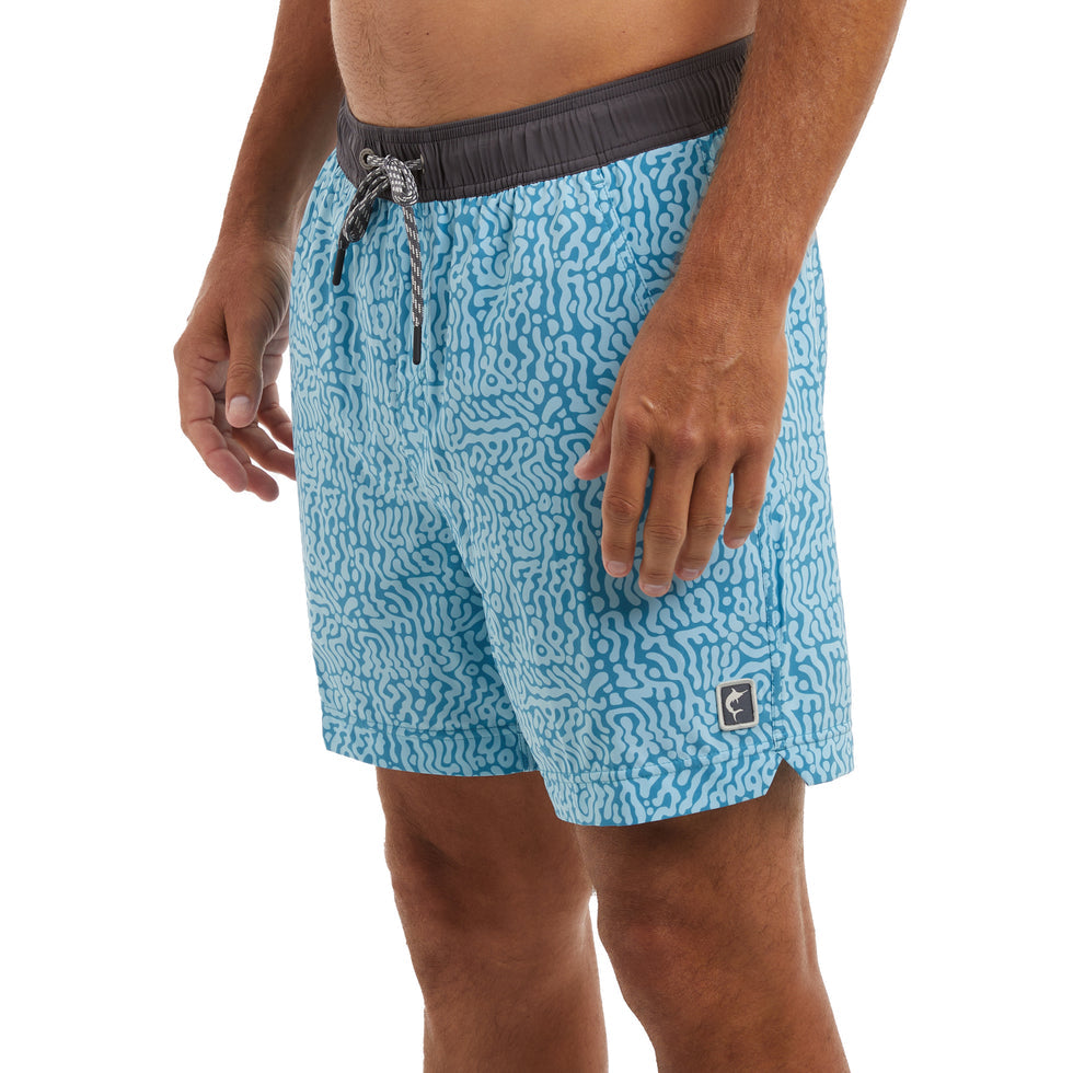 Pelagic Leiday Elastic Waist Lined Shorts 17" - Dogfish Tackle & Marine
