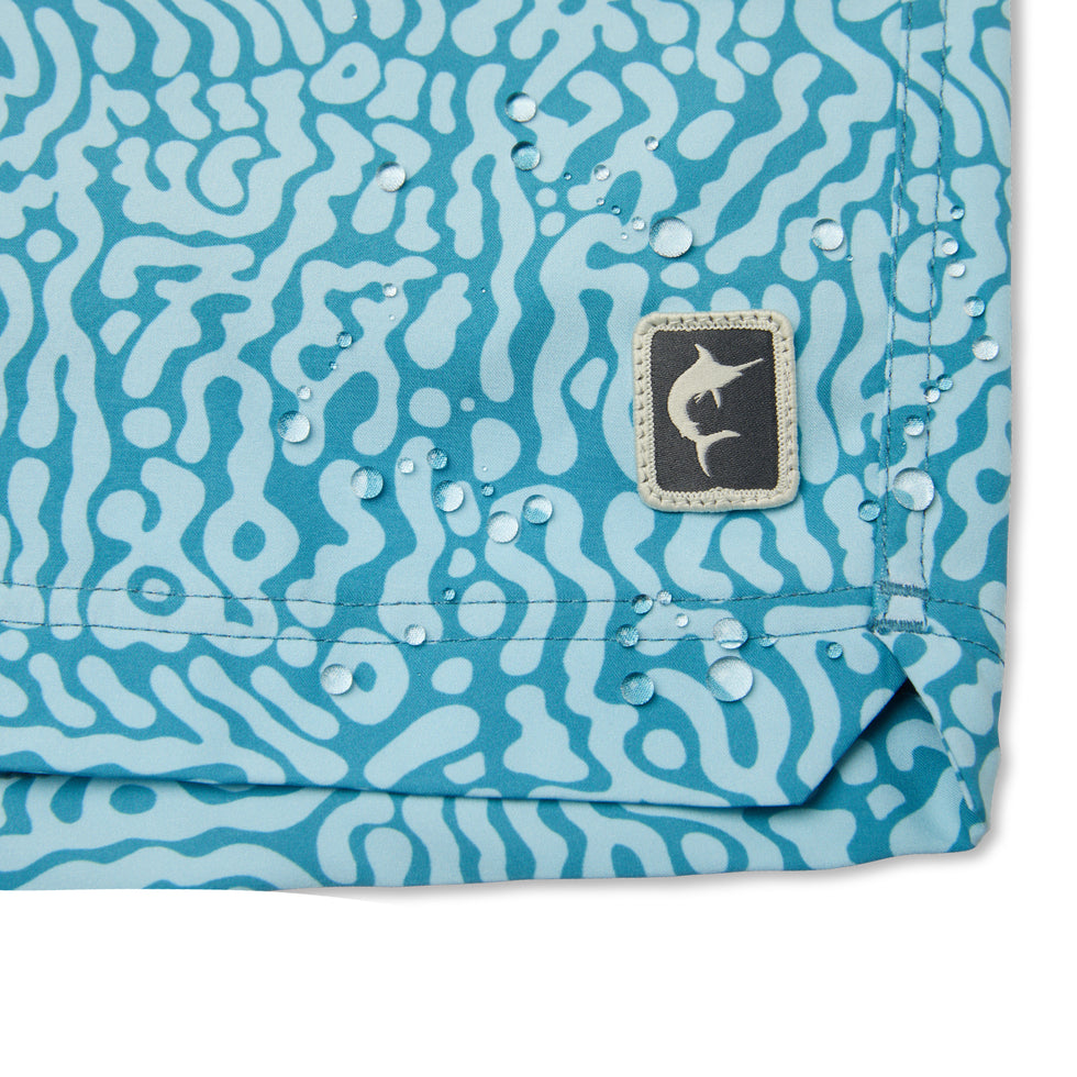 Pelagic Leiday Elastic Waist Lined Shorts 17" - Dogfish Tackle & Marine