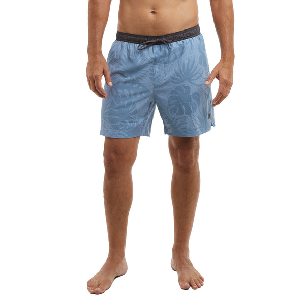 Pelagic Leiday Elastic Waist Lined Shorts 17"