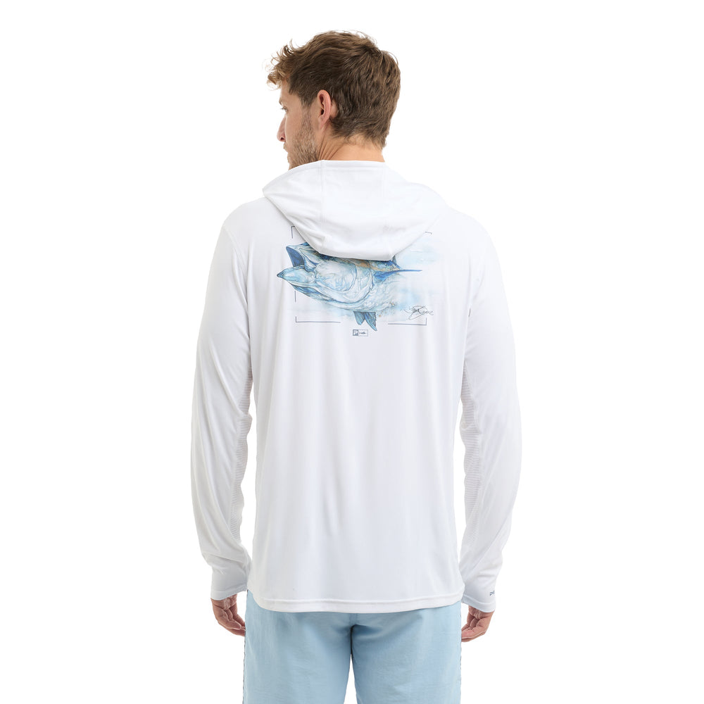 Pelagic Vaportek Hooded Fishing Shirt