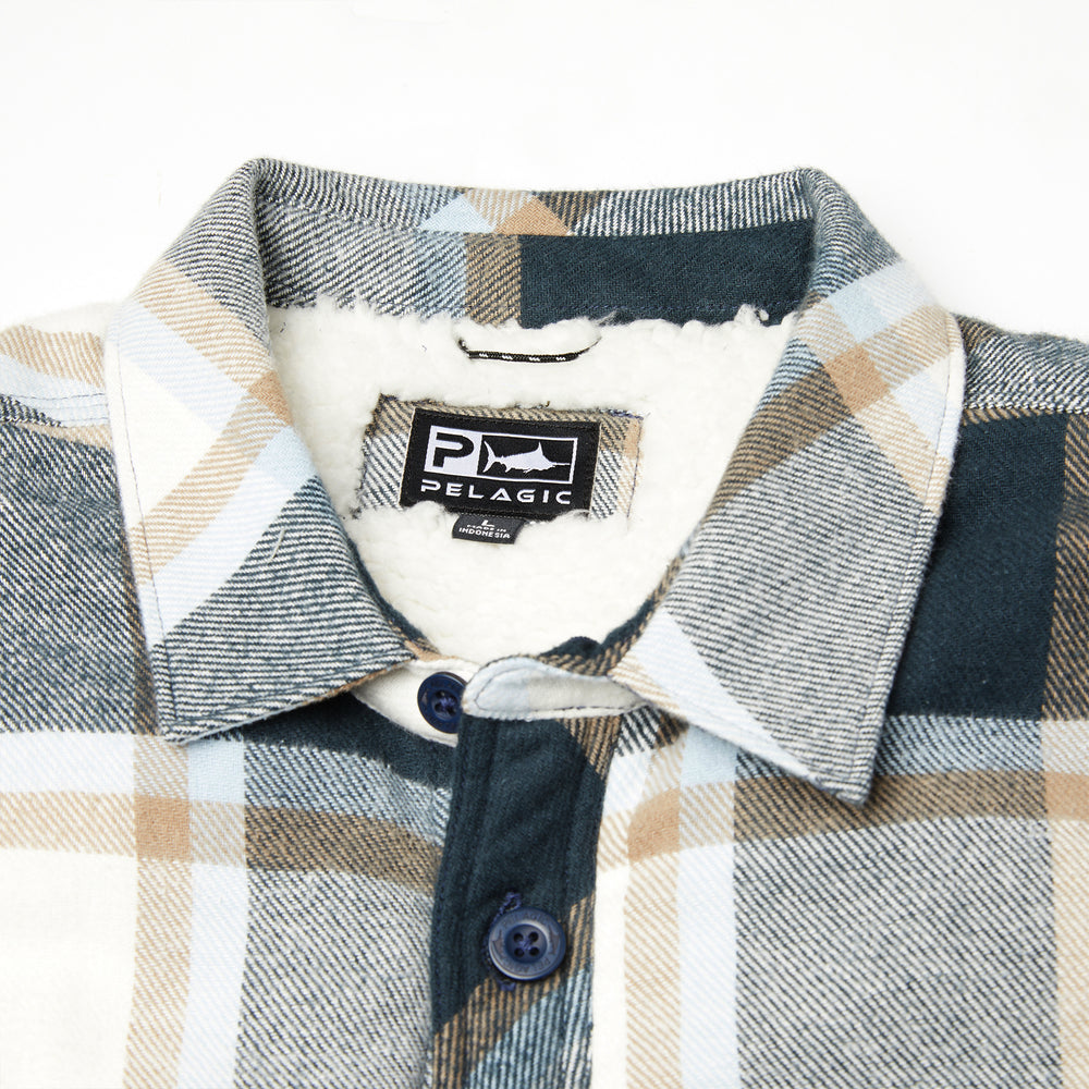 Pelagic Kodiak Sherpa Lined Flannel - Dogfish Tackle & Marine