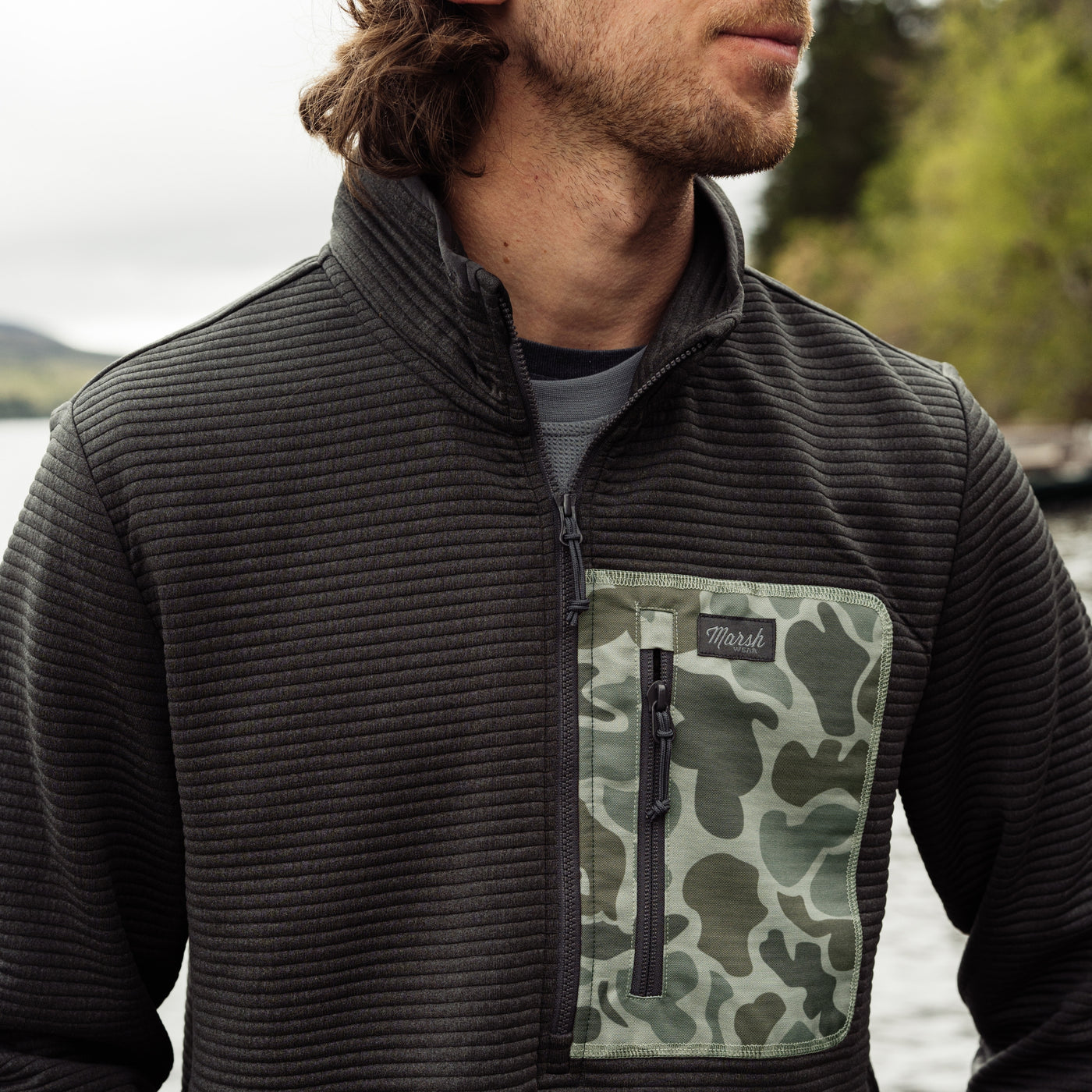 Marsh Wear Sullivan 1/4 Zip Fleece Pullover - Dogfish Tackle & Marine