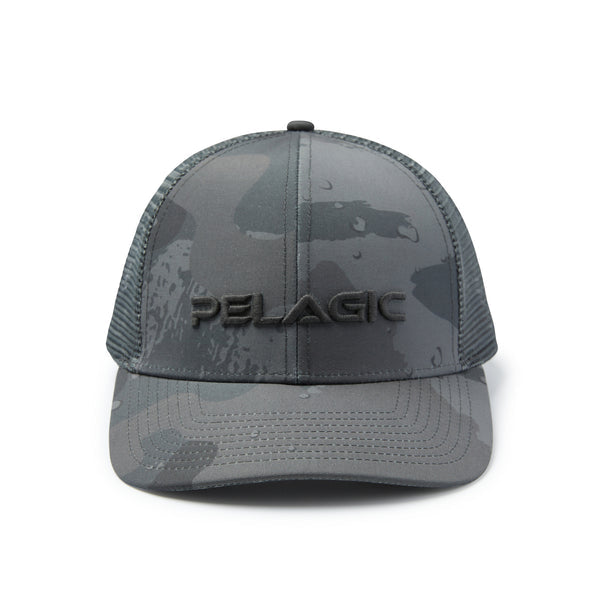 Pelagic Flybridge Brushed Camo Trucker Hat - Dogfish Tackle & Marine