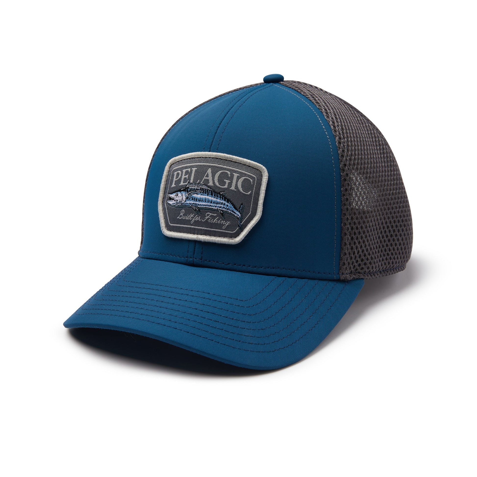 Pelagic Offshore Wahoo'd Performance Trucker Hat - Dogfish Tackle & Marine