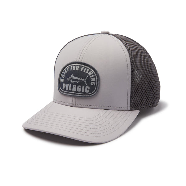 Pelagic Marlin Stamped Lo Pro Trucker Hat - Dogfish Tackle & Marine
