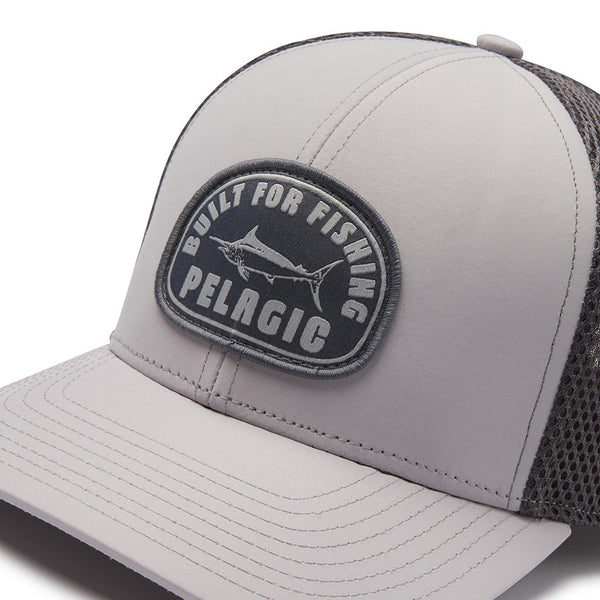 Pelagic Marlin Stamped Lo Pro Trucker Hat - Dogfish Tackle & Marine