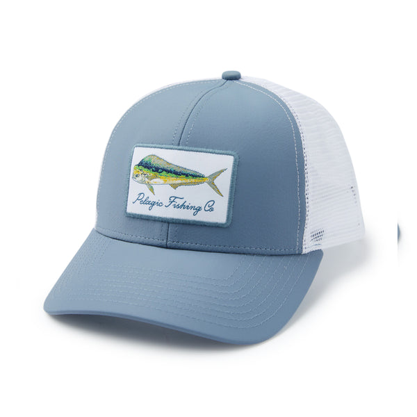 Pelagic Offshore Goione Mahi Low Profile Trucker Hat - Dogfish Tackle & Marine