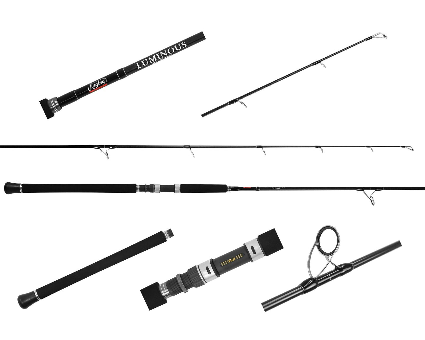 Jigging World Luminous Popping Rods - Dogfish Tackle & Marine