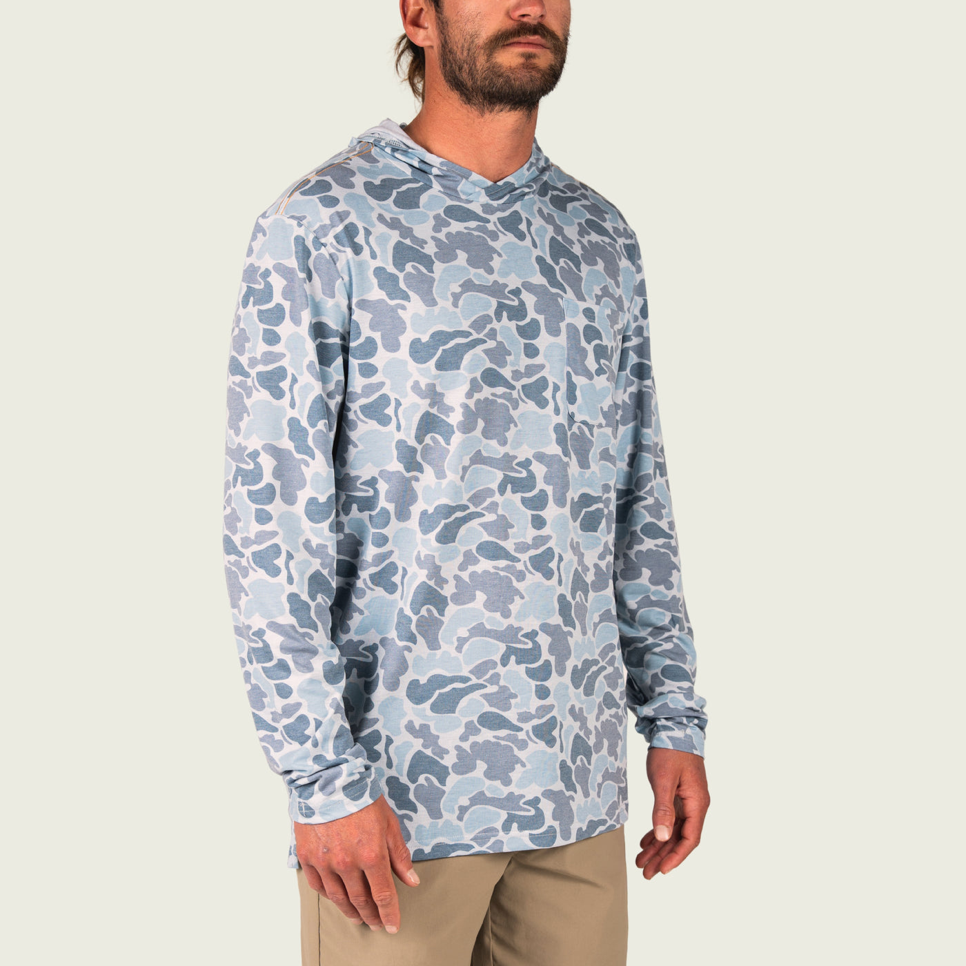 Marsh Wear Buxton Performance Long Sleeve Hooded T-Shirt - Dogfish Tackle & Marine