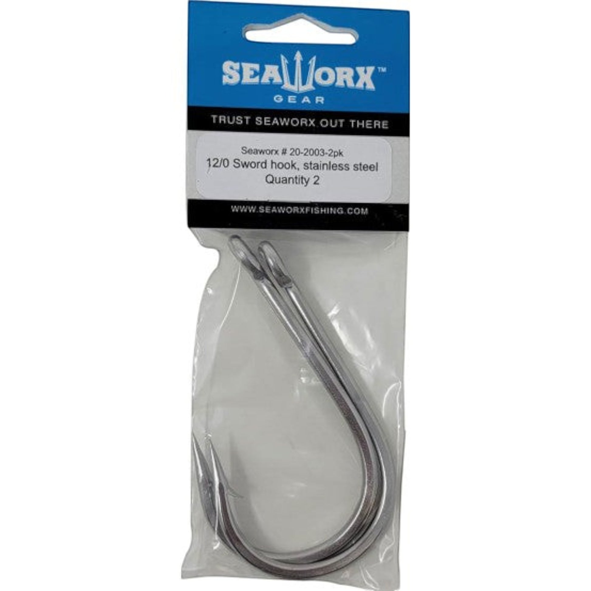 Seaworx stainless steel Sword hook - Dogfish Tackle & Marine