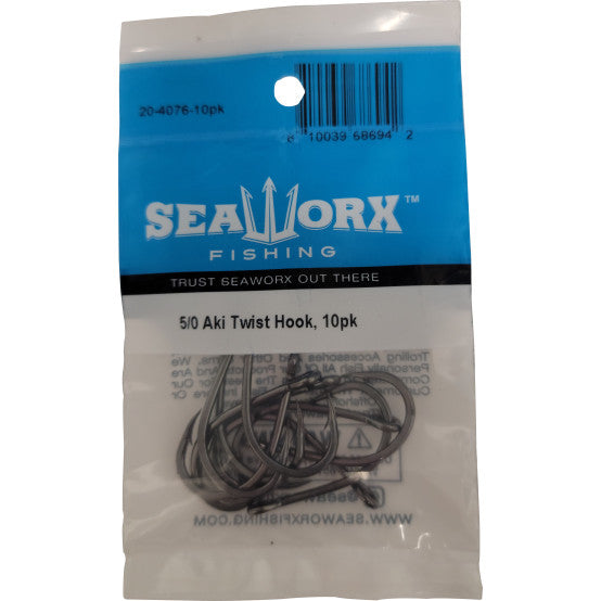 Seaworx Aki Offset Hook - Dogfish Tackle & Marine