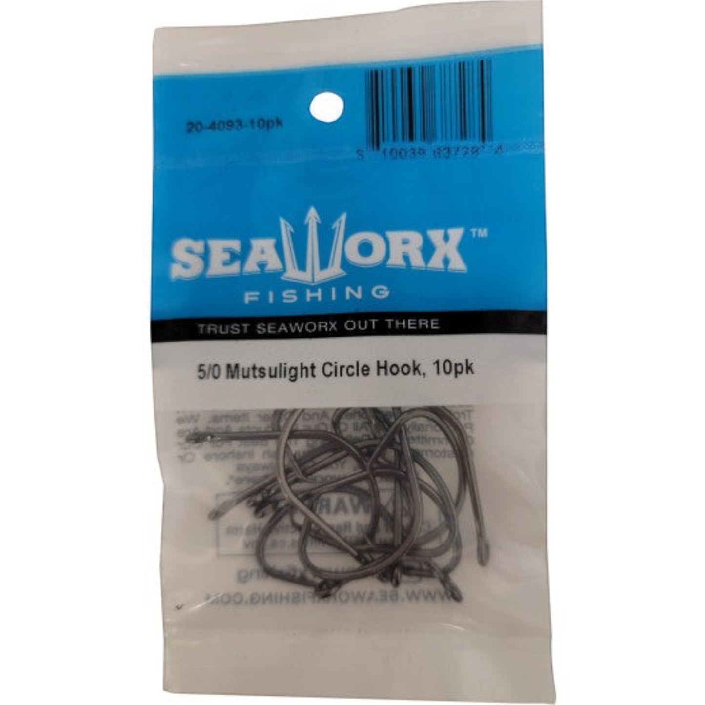 Seaworx Mutsulight Circle Hook Dogfish Tackle & Marine
