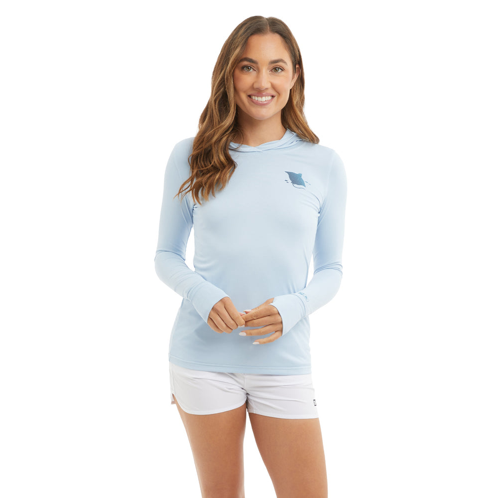 Pelagic Women's Aquatek Hooded Fishing Shirt - Dogfish Tackle & Marine