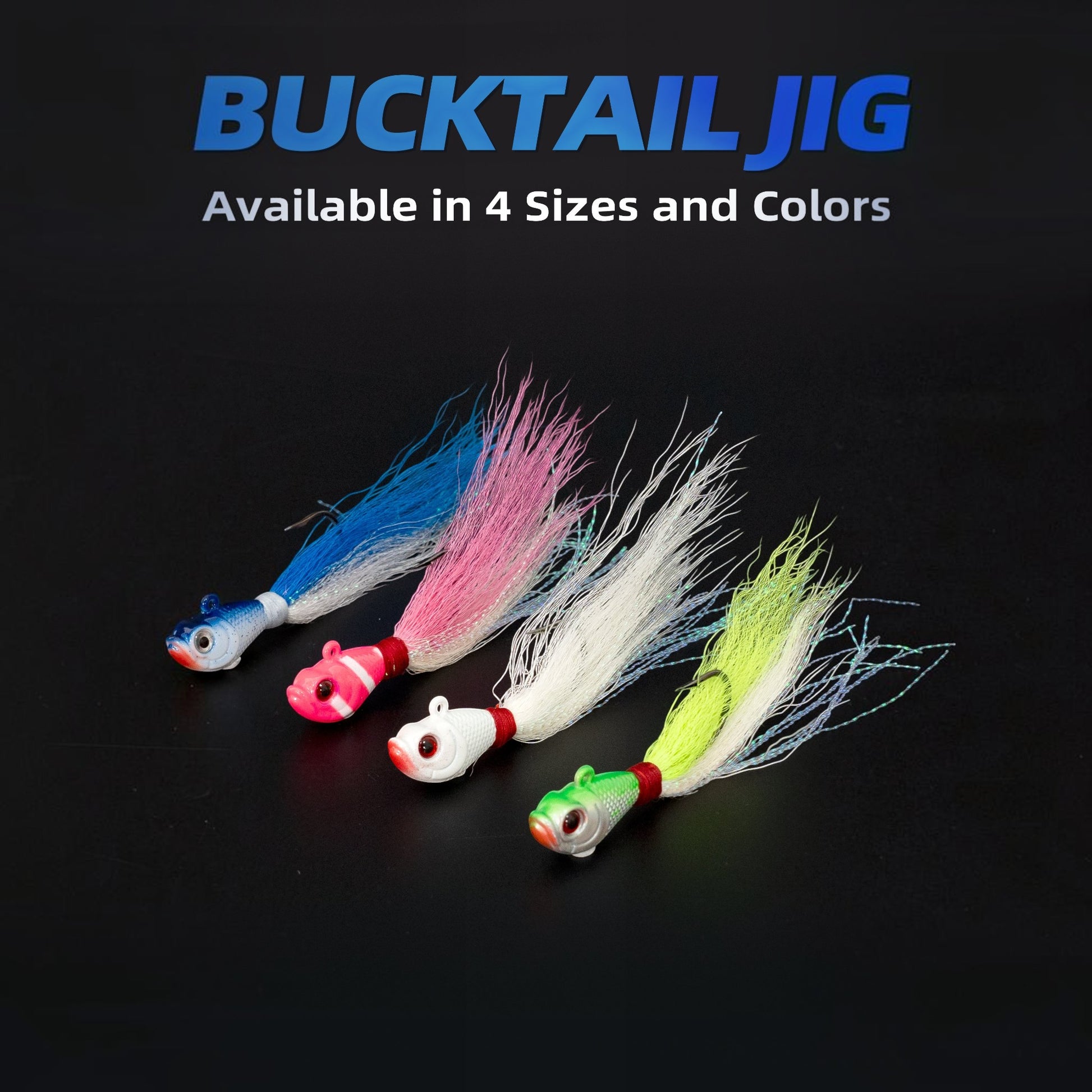 Bluewing Bucktail Jigs - Dogfish Tackle & Marine