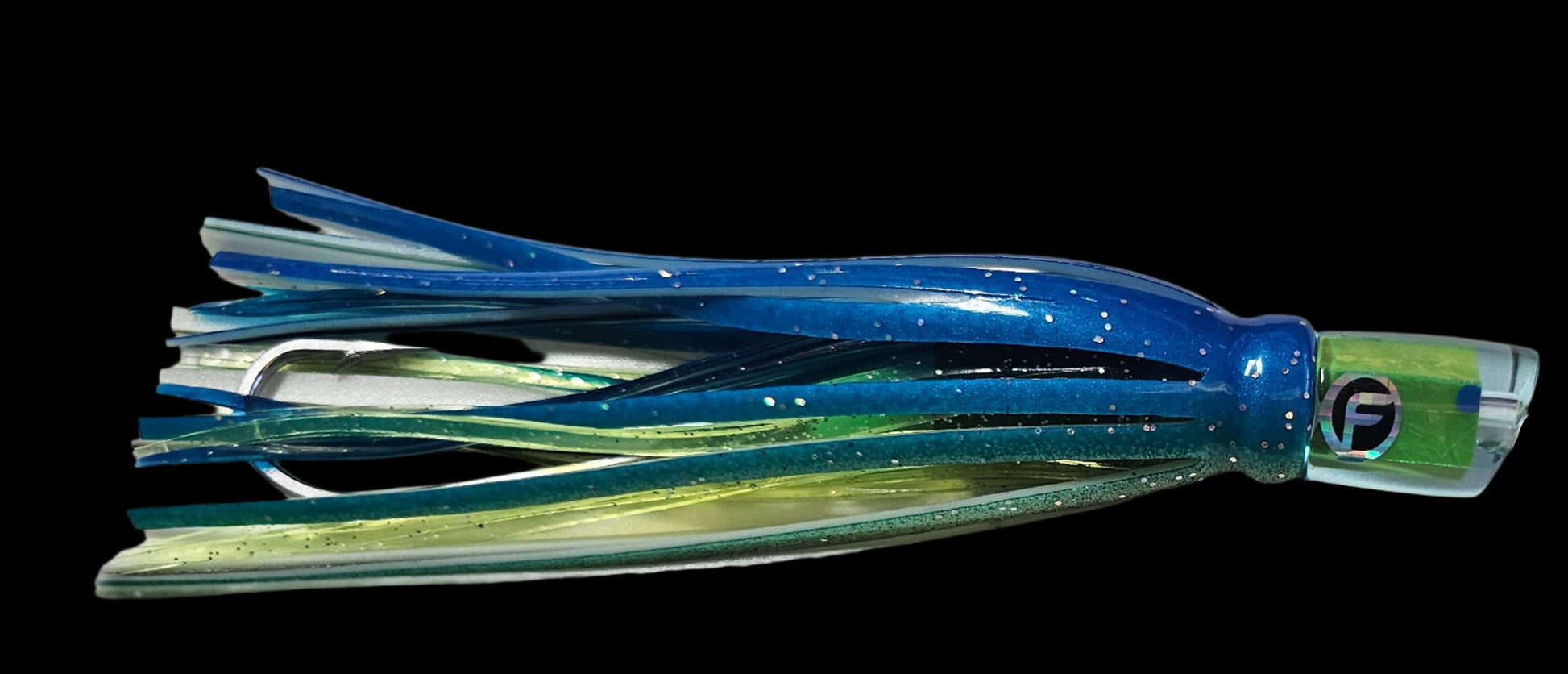 Dogfish/Fathom Custom Rigged Slant Head Trolling Lure - Dogfish Tackle & Marine