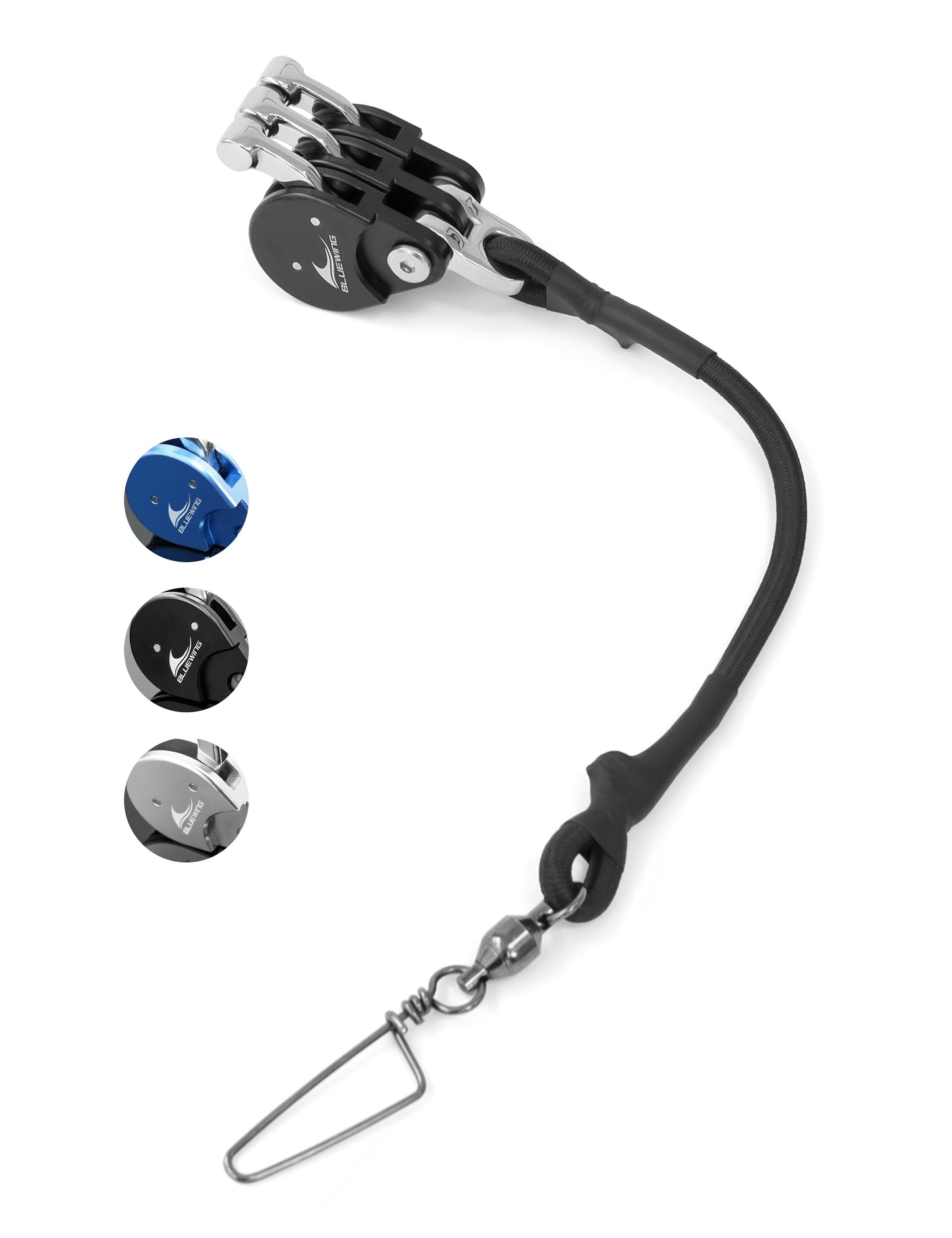 Blue Wing Outrigger Line Lock Pro - Dogfish Tackle & Marine