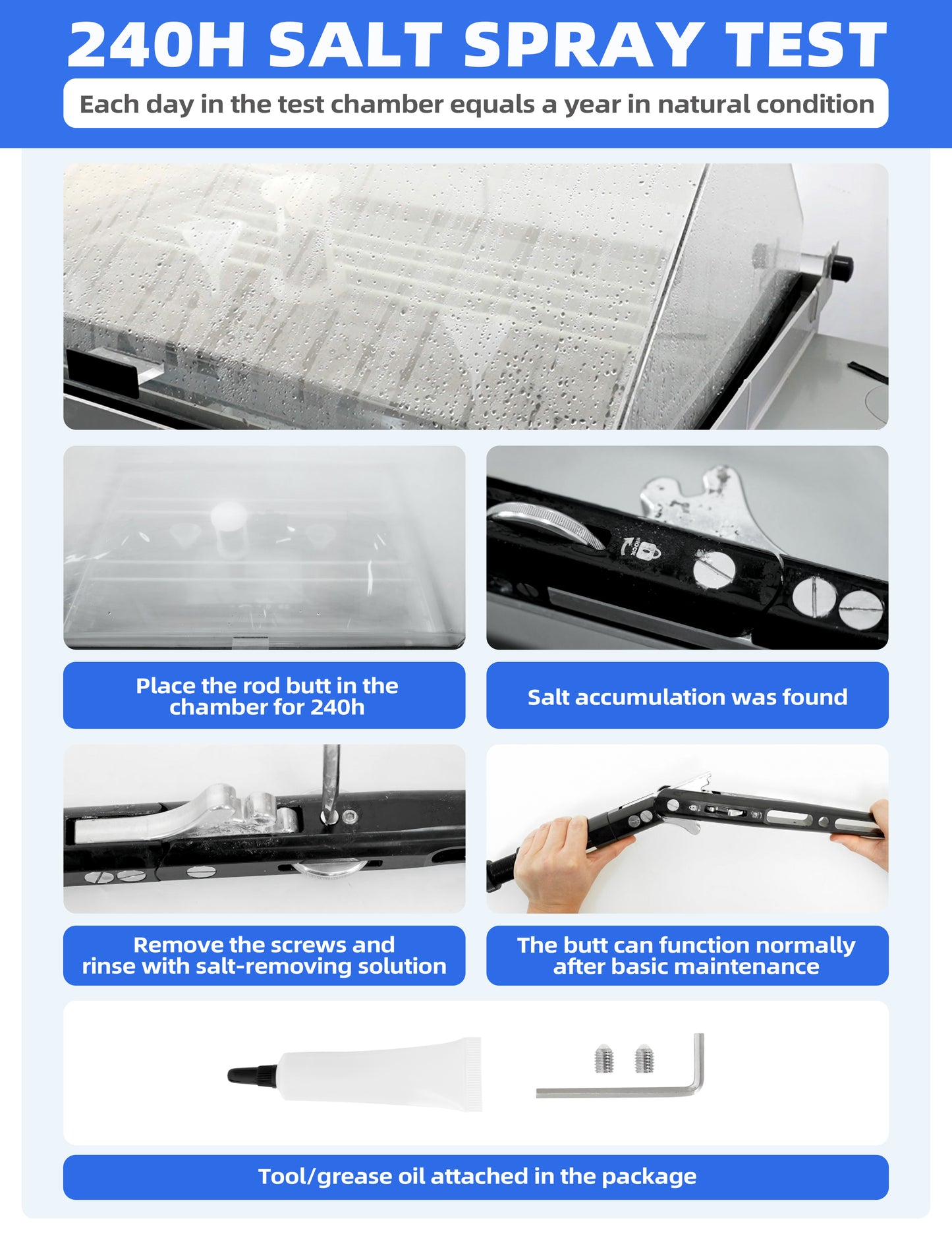 BLUEWING Adjustable Bent Rod Butt - Dogfish Tackle & Marine