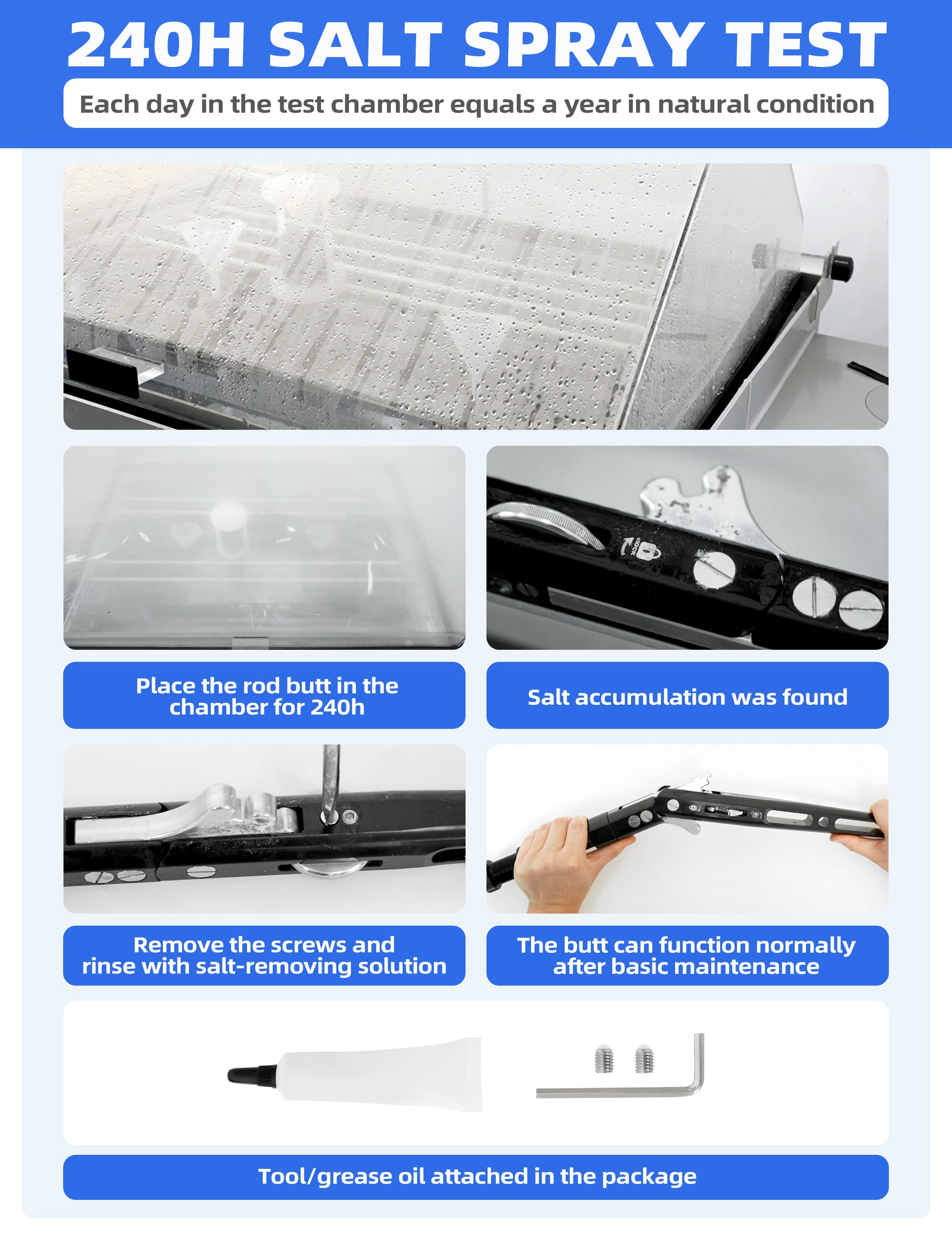 BLUEWING Adjustable Bent Rod Butt - Dogfish Tackle & Marine