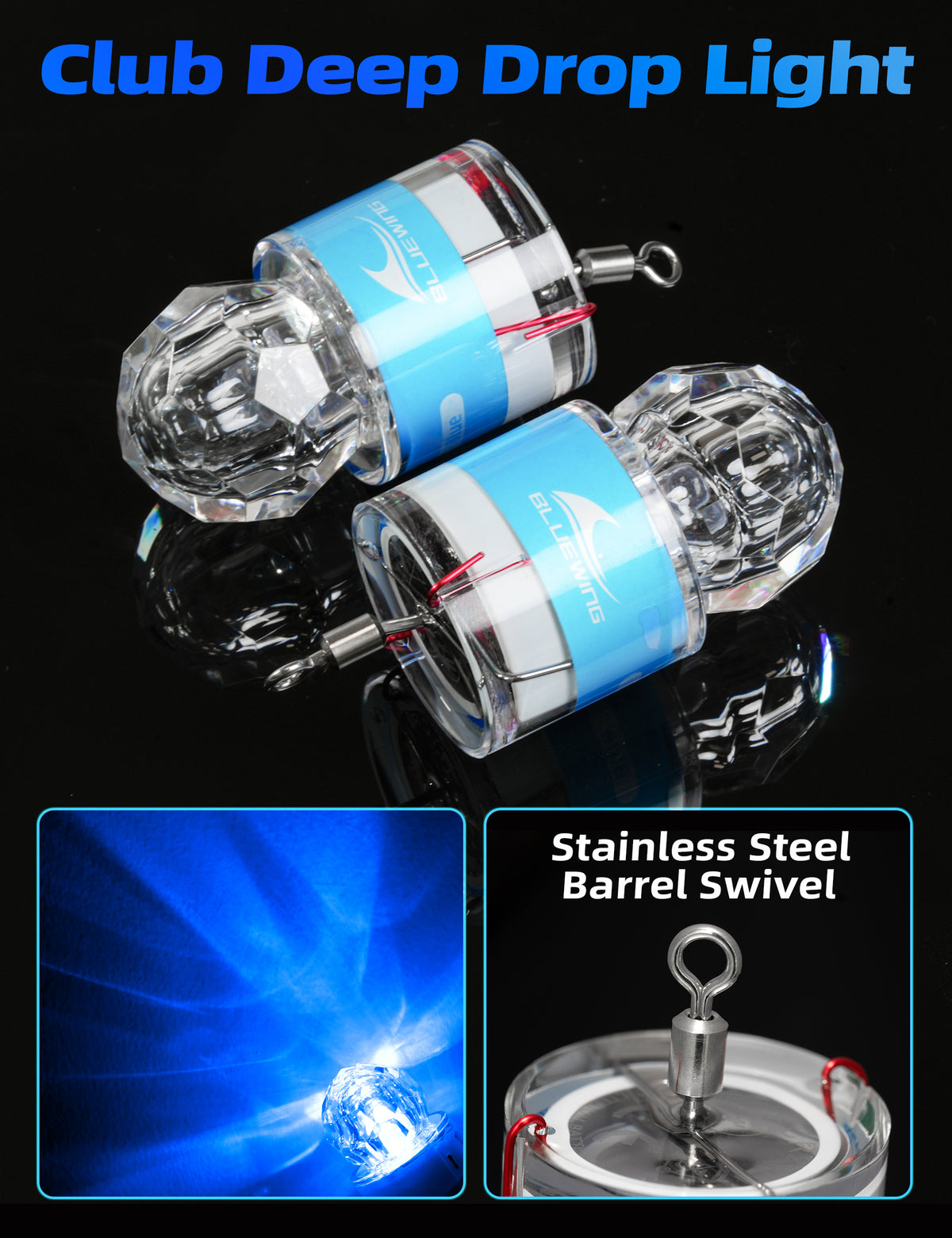 Blue Wing Club Deep Drop Light 2PK