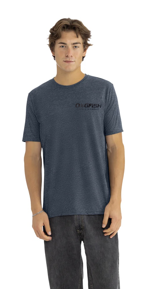 Dogfish Short Sleeve T-Shirt Center Console Logo - Dogfish Tackle & Marine