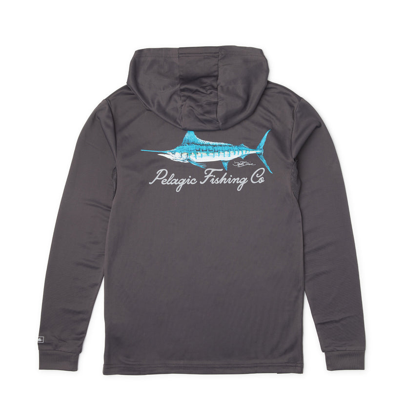 Pelagic Aquatek Hd Youth Hooded Fishing Shirt - Dogfish Tackle & Marine