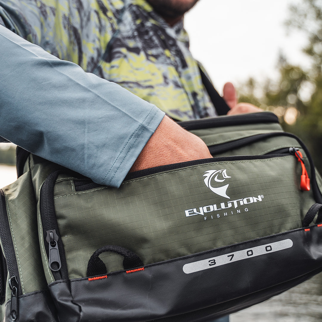 Evolution Fishing 3700 Small Mouth Tackle Bag - Dogfish Tackle & Marine