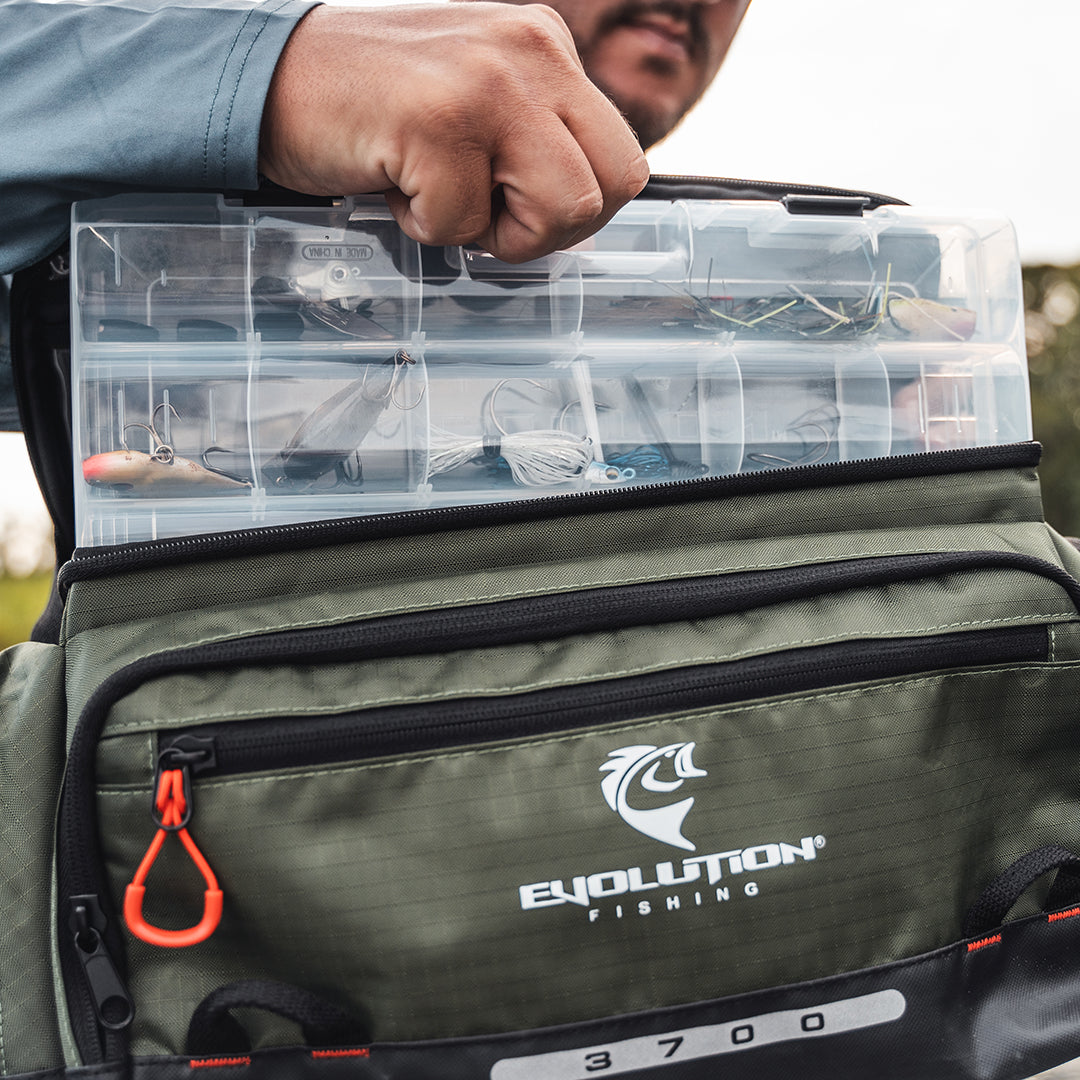 Evolution Fishing 3700 Small Mouth Tackle Bag - Dogfish Tackle & Marine