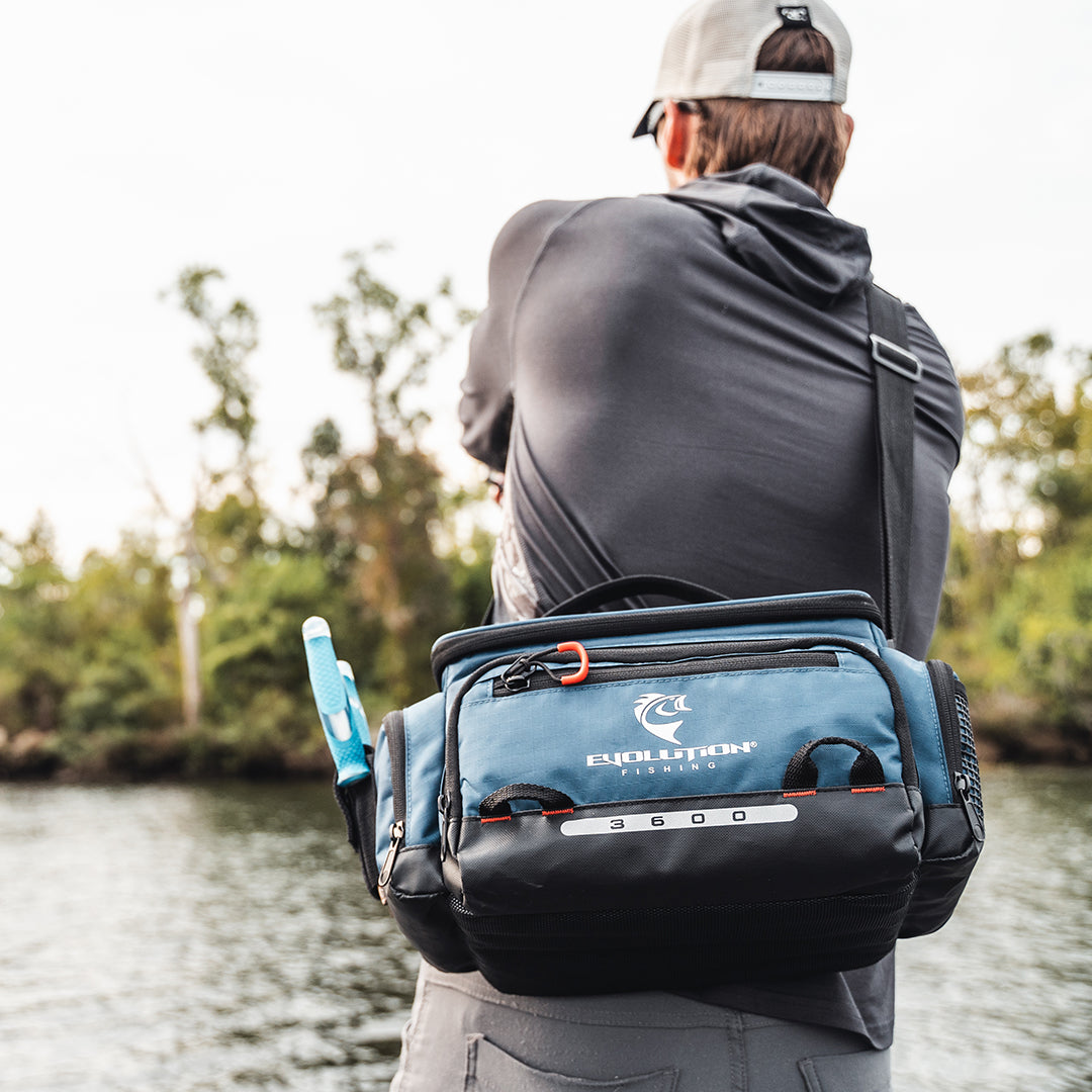 Evolution Fishing Blue 3600 Smallmouth Tackle Bag - Dogfish Tackle & Marine