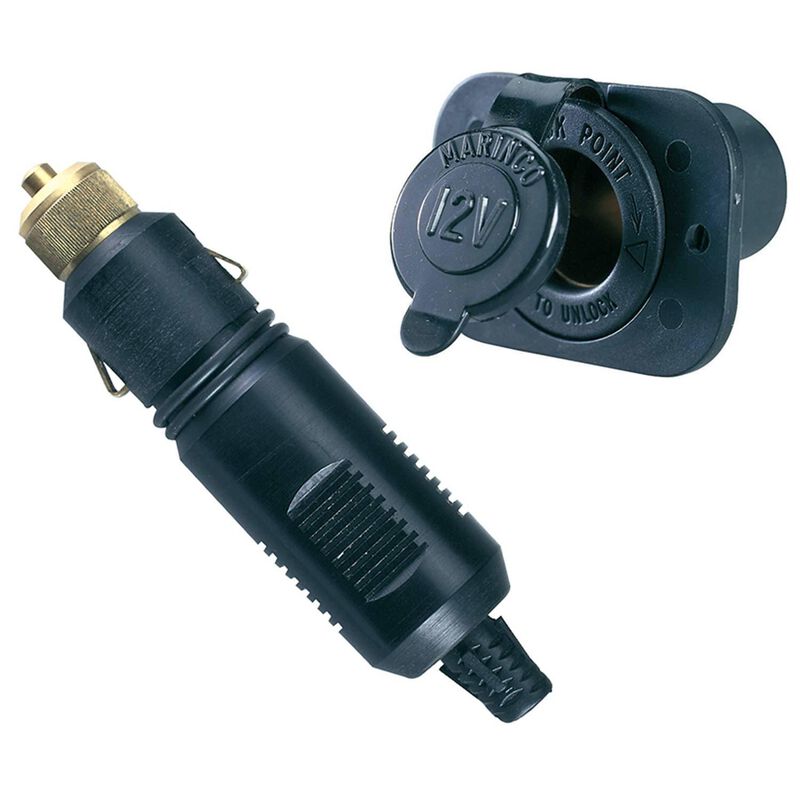 Marinco Sealink Deluxe 12V Receptacle And Plug *