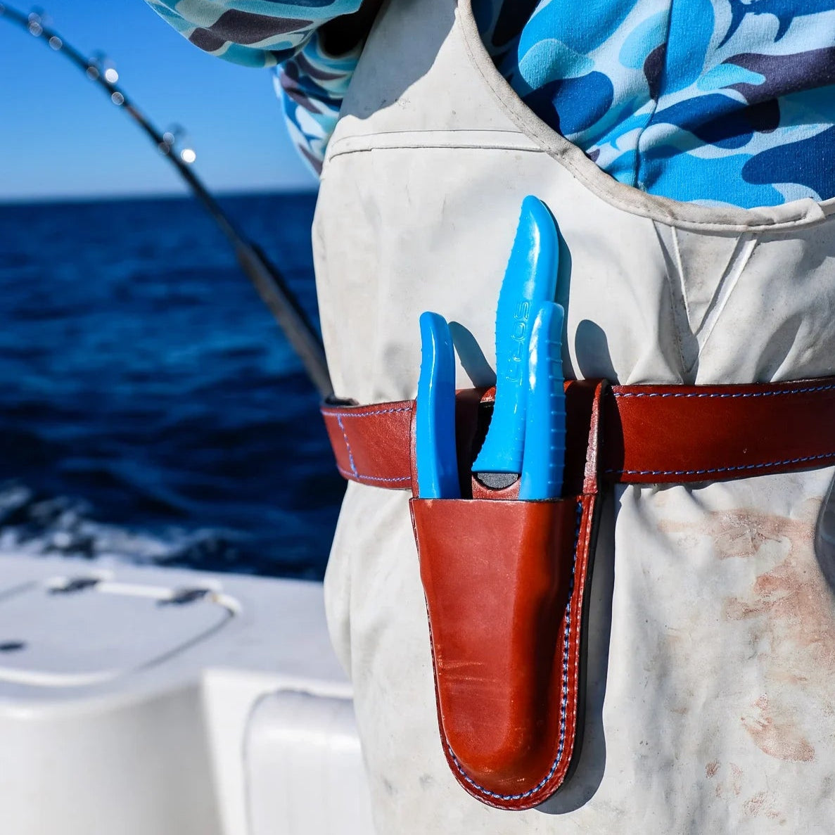 SORD Fishing Products Leather Tool Sheath - Dogfish Tackle & Marine