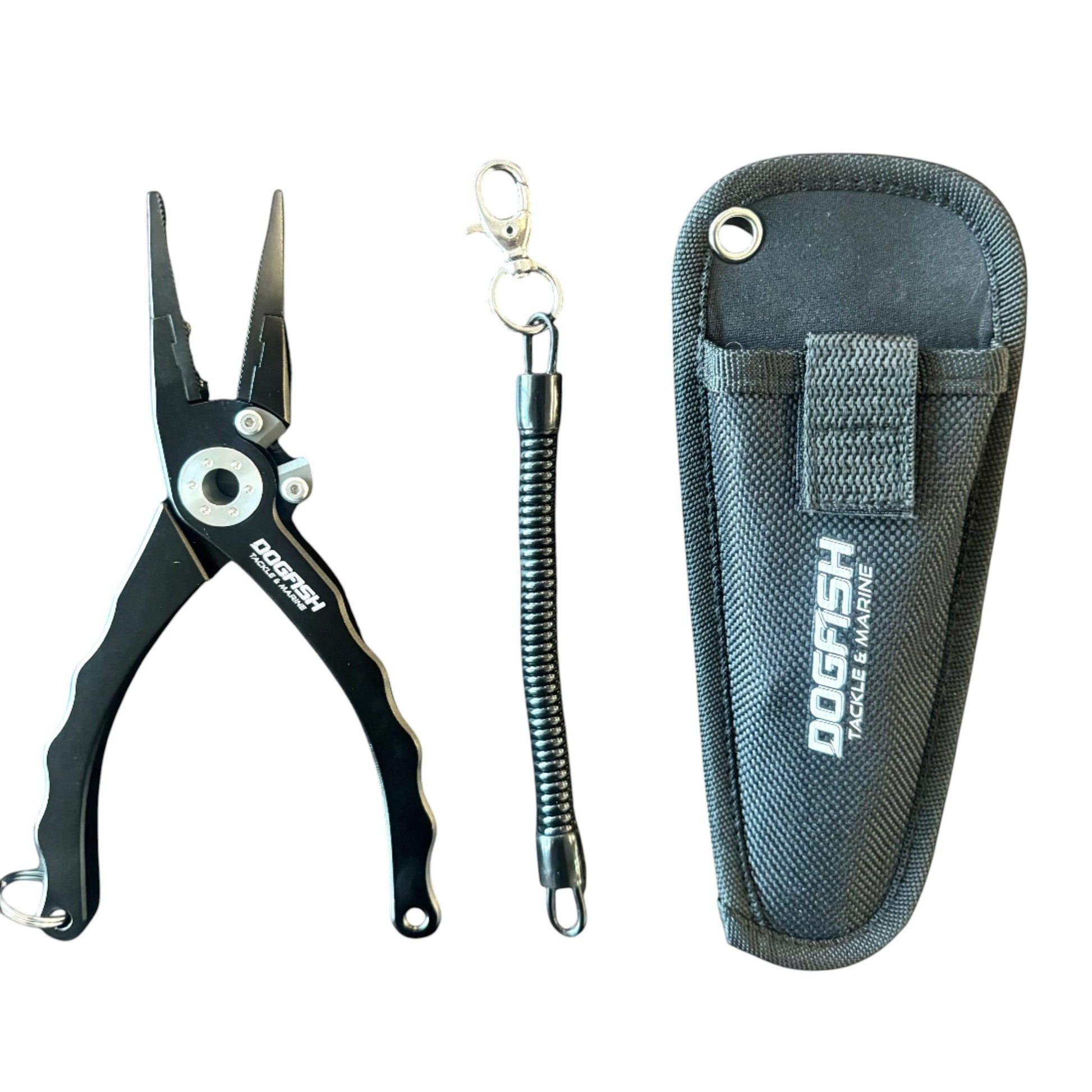 Dogfish Tackle 7-1/2inch Aluminum Fishing Plier - Dogfish Tackle & Marine