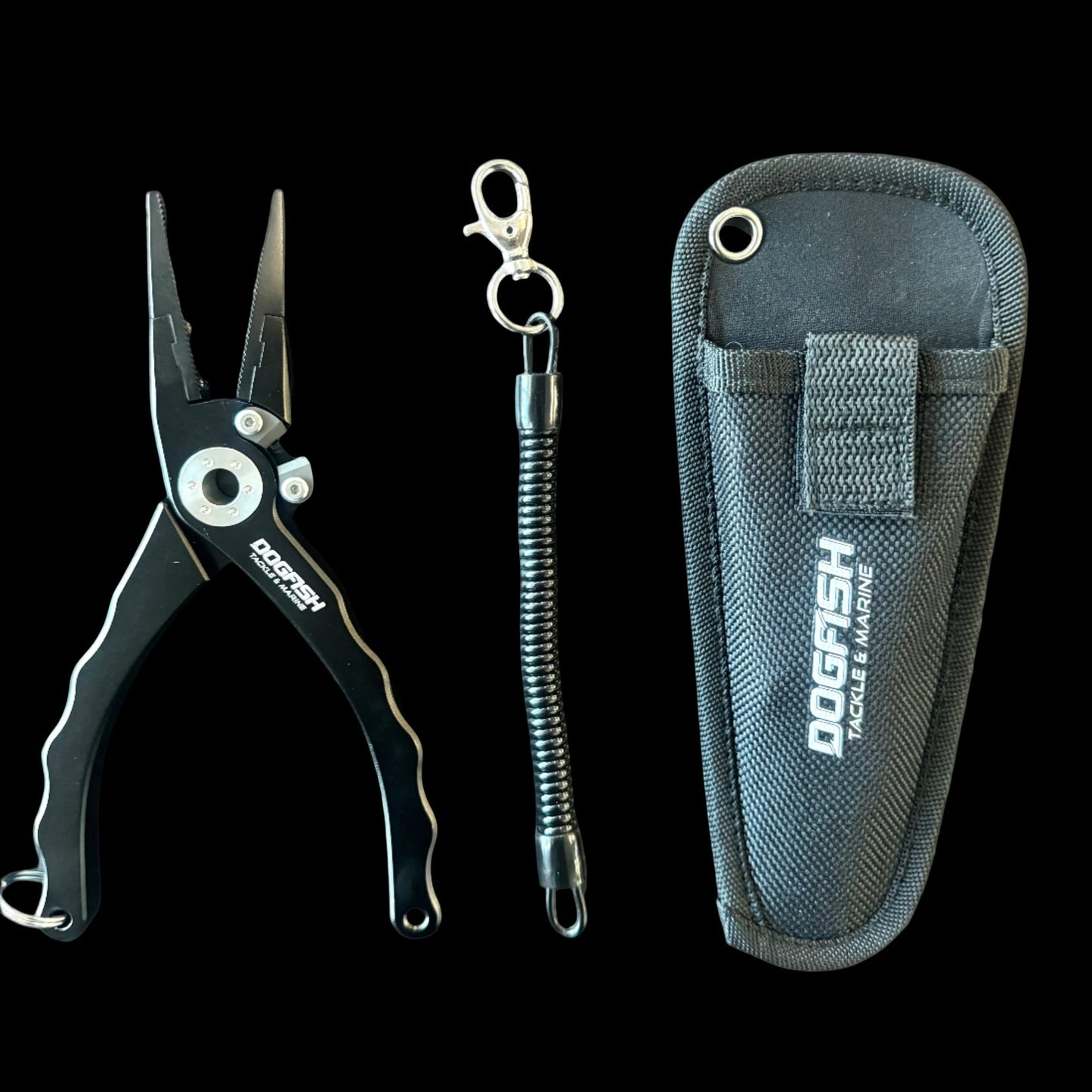 Dogfish Tackle 7-1/2inch Aluminum Fishing Plier - Dogfish Tackle & Marine